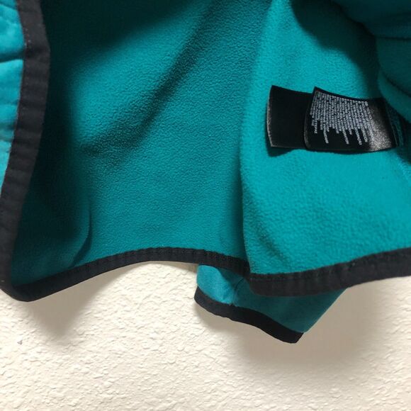 NO offers the north face jacket medium m teal blue green thin hooded pockets 1 - Picture 7 of 12